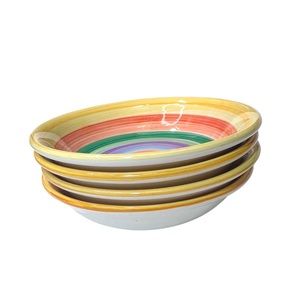 Tabletops Unlimited Handpainted Rondo Collection Bowls - set of 4